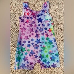 Colorful Star Patterned leotard